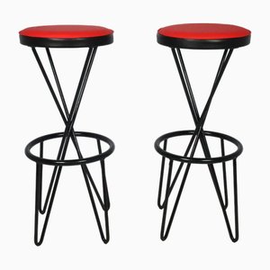 Set of Stools from Thonet, 1950s