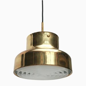 Mid-Century Swedish Bumling Brass Pendant Lamp by Anders Pehrson for Ateljé Lyktan, 1960s