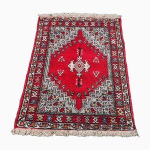 Vintage Moroccan Hand Knotted Wool Rug, 1970s