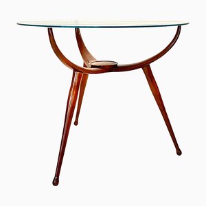 Table Basse en Noyer dans le style de Carlo de Carli, 1950s