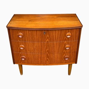 Comò Mid-Century in teak, Danimarca, anni '60