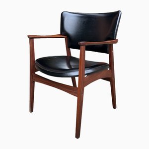 Mid-Century Danish Teak Armchair, 1960s