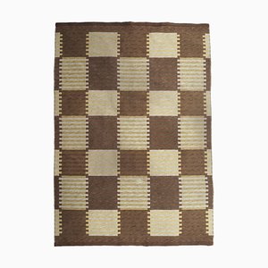 Double Sided Flatweave Rug attributed to Carl Malmsten for Capellagården, 1950s