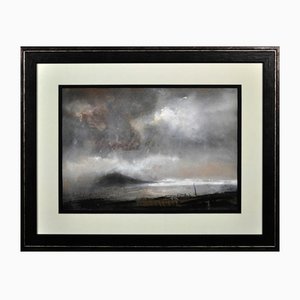 William Selwyn, Swnt Enlli – Bardsey Sound, Watercolour, 1980s