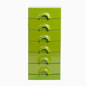 Space Age Green Quadro Chest of Drawers by Jurgen Lange for Schönbuch, 1960s