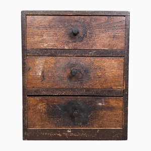 Meiji Nähtruhe Haribako Taisho Japan, 1890er