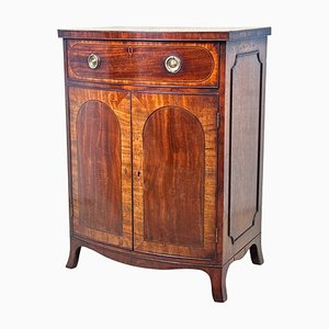 18th Century Georgian Bowfront Side Cupboard, 1780s