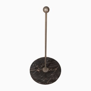 Vintage Italian Doorstop in Marble and Metal
