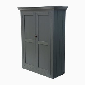 19th Century Painted Housekeepers Larder Cupboard