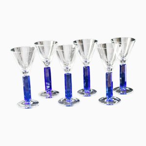 Art Deco Weingläser, 1962, 6 . Set