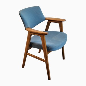 Chaise en Laine et Chêne par Erik Kirkegaard pour Hong Stolefabrik, Danemark, 1960s