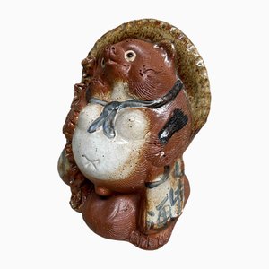 Japanese Decorative Tanuki Statue, 1970s
