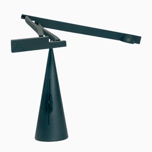 Black Pivoting Table Lamp Model Tabla by Marco Colombo & Mario Barbaglia for Italiana Luce, 1990s