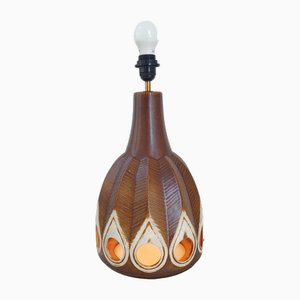 Vintage Feathers Floor Lamp in Ceramic, 1960s