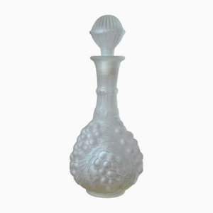 Italienische Flasche aus sandgestrahltem Glas von Empoli, 1960er