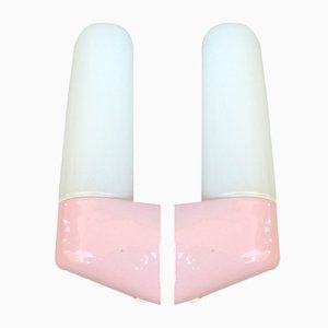 German Mirror Lights by Wilhelm Wagenfeld for Lindner, 1960s, Set of 2