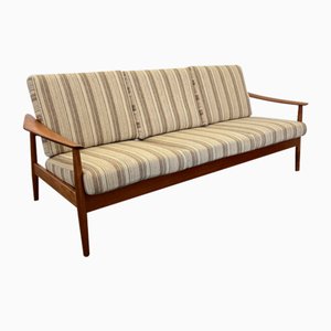 Divano a tre posti in teak di Arne Vodder per France & Son, Danimarca, anni '60