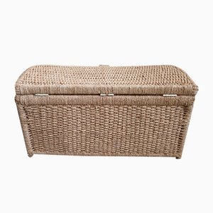 Baule vintage in corda, anni '70