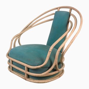 Mid-Century Iron Armchair in the style of Joe Colombo for Poltrona