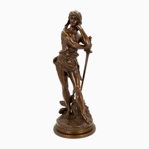 Henri Honoré Plé, Le David Victorieux, 1890, Bronze