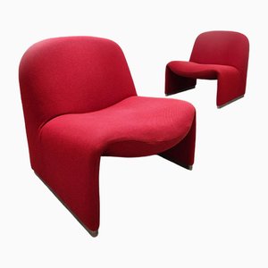 Sillones Alky vintage de Giancarlo Piretti para Artifort, años 70. Juego de 2