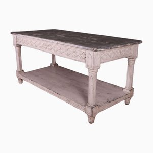 English Country House Prep Centre Table, 1890s