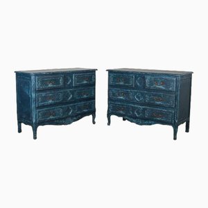 Painted Commodes, 1930s, Set of 2