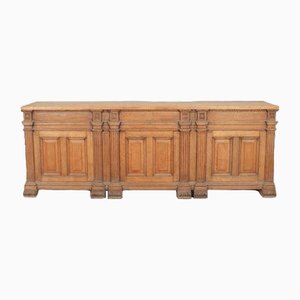 Scottish Architectural Oak Console