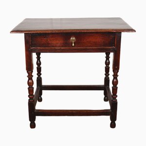 Lampe de Bureau Epoque 17ème Siècle en Chêne