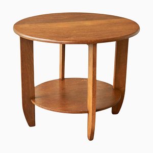 Large Dutch Side Table in Oak, 1940s