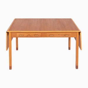 Ausziehbarer Mid-Century Esstisch von David Rosen für Nordiska Kompaniet, Schweden, 1950er