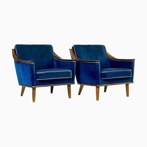 Skandinavische Mid-Century Sessel, 1960er, 2er Set