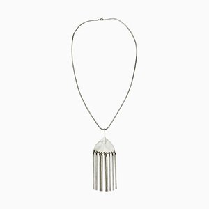 Collar con colgante Broom atribuido a Bent Gabriëlsen para Georg Jensen, Dinamarca, años 60