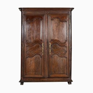 Antique French Oak Armoire, 1820