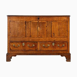 Cajonera estilo mula George III de roble, 1780