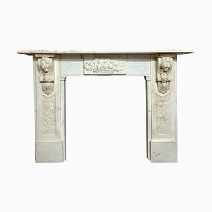 Large Antique English Fireplace, 1860