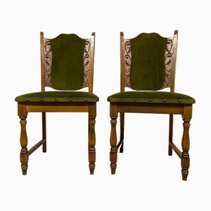 Set of Vintage Beech Chairs