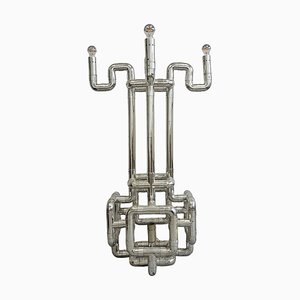 Space Age Sculptural Rombo Floor Lamp attributed to Gaetano Missaglia, 1960s