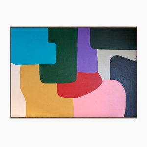 Bodasca, Colorful Imperfection, Acrylic on Canvas