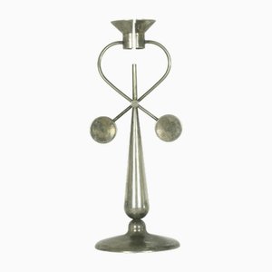 Silver-Plated Metal Candleholder by Michele De Lucchi for Produzione Privata, 1996