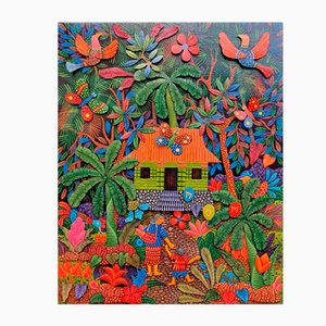 Kusbudiyanto, Grandpa's House, 2024, Techniques mixtes