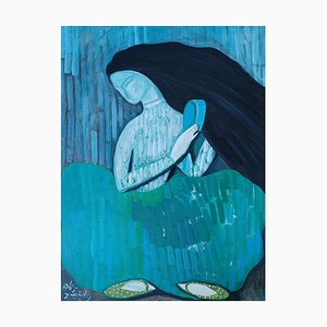 Nina Urushadze, Routine, 2024, Acrylic on Canvas