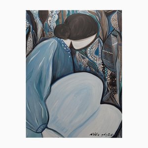 Nina Urushadze, Mozaic, 2024, Acrilico su tela