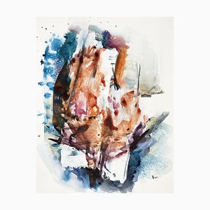 Doïna Vieru, Untitled, 2024, Mixed Media on Paper