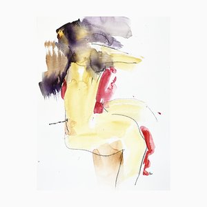 Doïna Vieru, Untitled, 2024, Watercolor on Paper