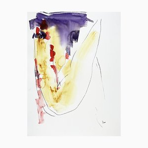 Doïna Vieru, Untitled, 2024, Watercolor on Paper