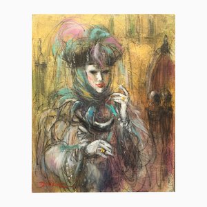 Pascal Dabere, Fantasme Vénitien II, 2023, Mixed Media