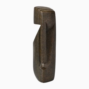 Serpentine Sculpture by Richard Mteki, 1980s