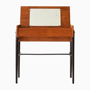 Scandinavian Coffee Table with Flap Top, 1960s