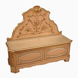 Venetian Chest in Lacquered and Painted Wood, 1980s